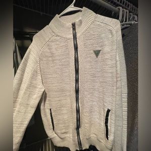 Guess sweater jacket